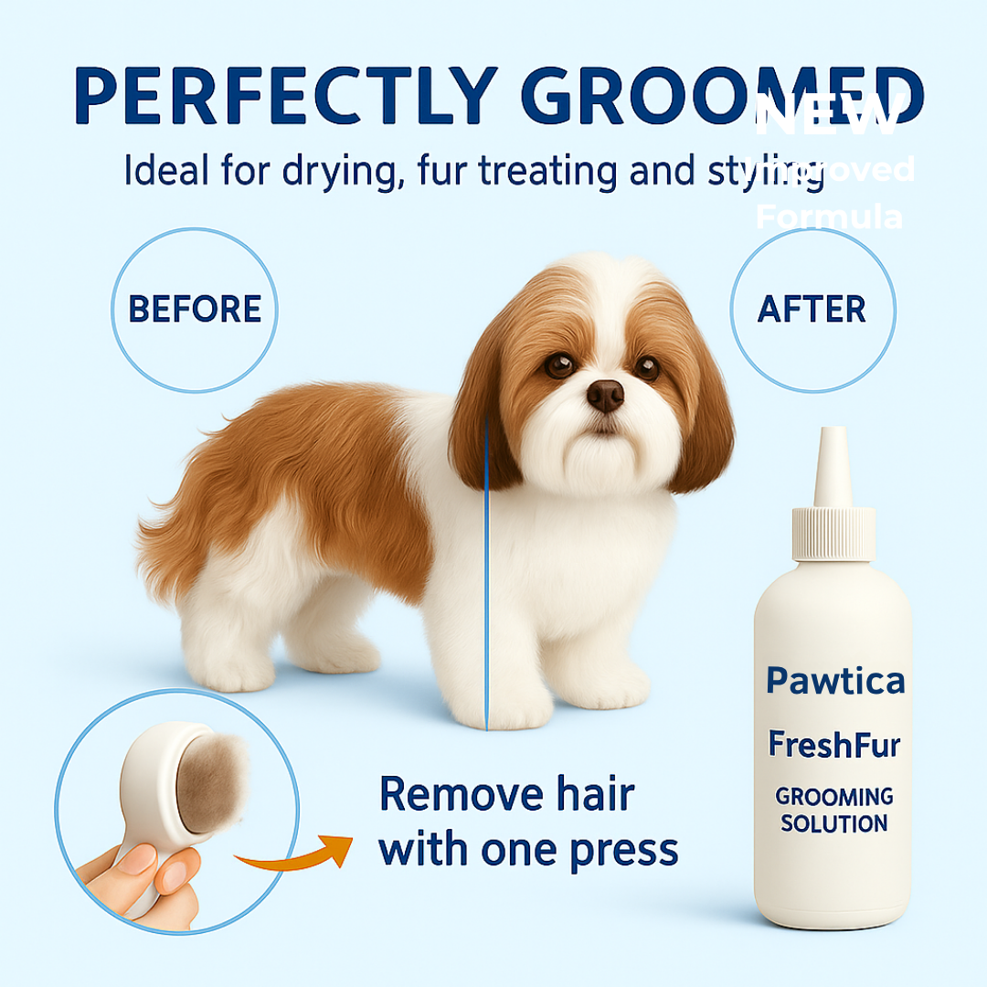 Pawtica Grooming Spray Brush